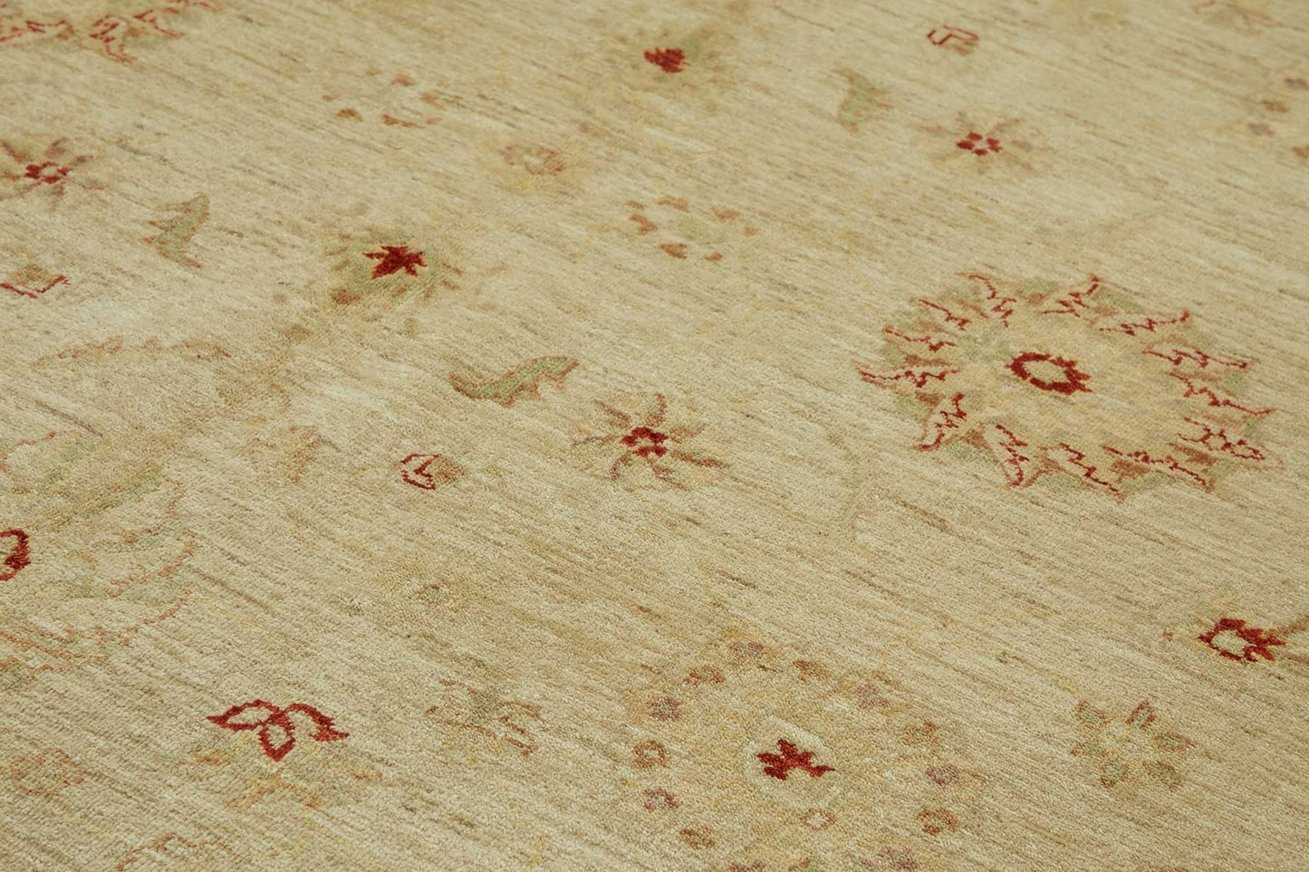 10x14 Hand-Knotted Wool Oushak Rug - 49201