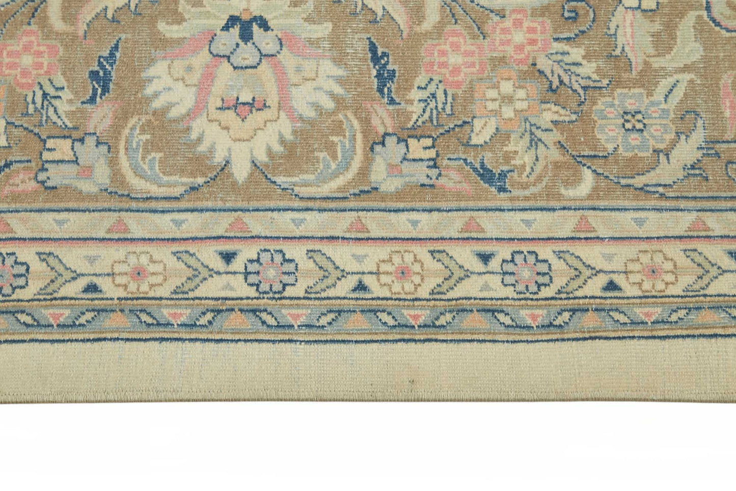 10x14 Beige Vintage Large Area Rug - 49215