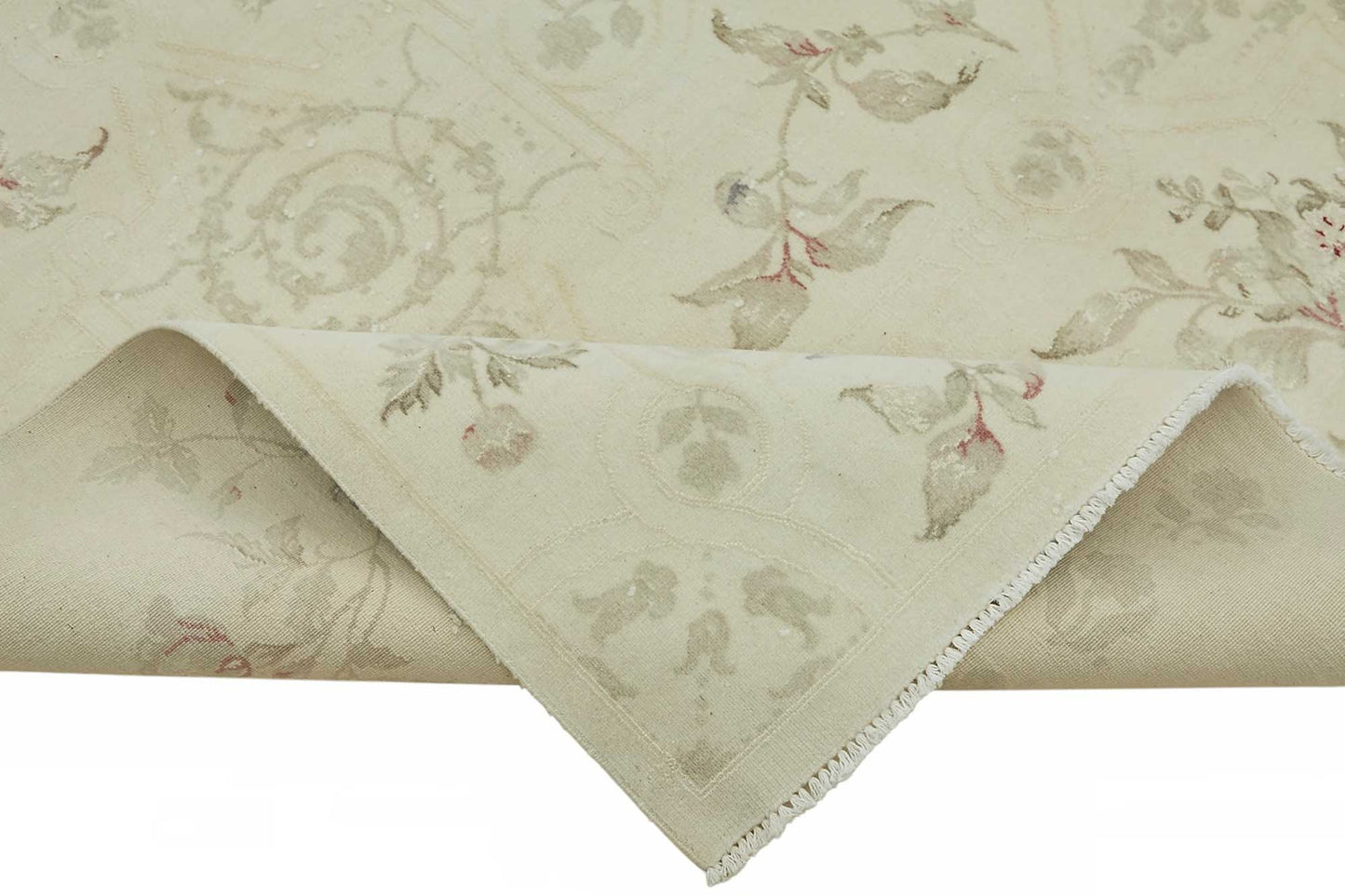 8x12 Beige Vintage Large Area Rug - 49219