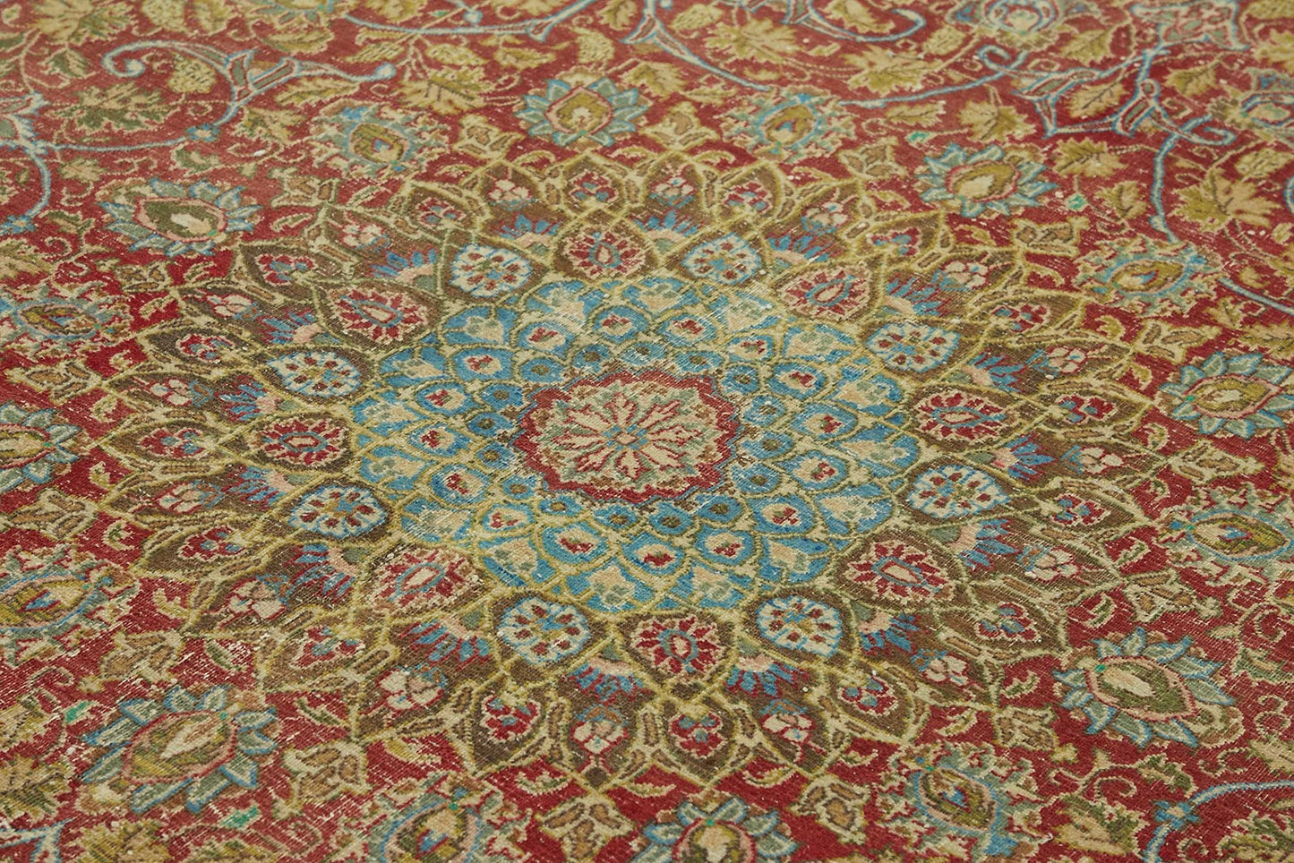 9x13 Red Vintage Large Area Rug - 49227