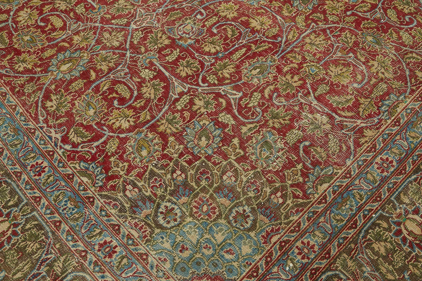 9x13 Red Vintage Large Area Rug - 49227