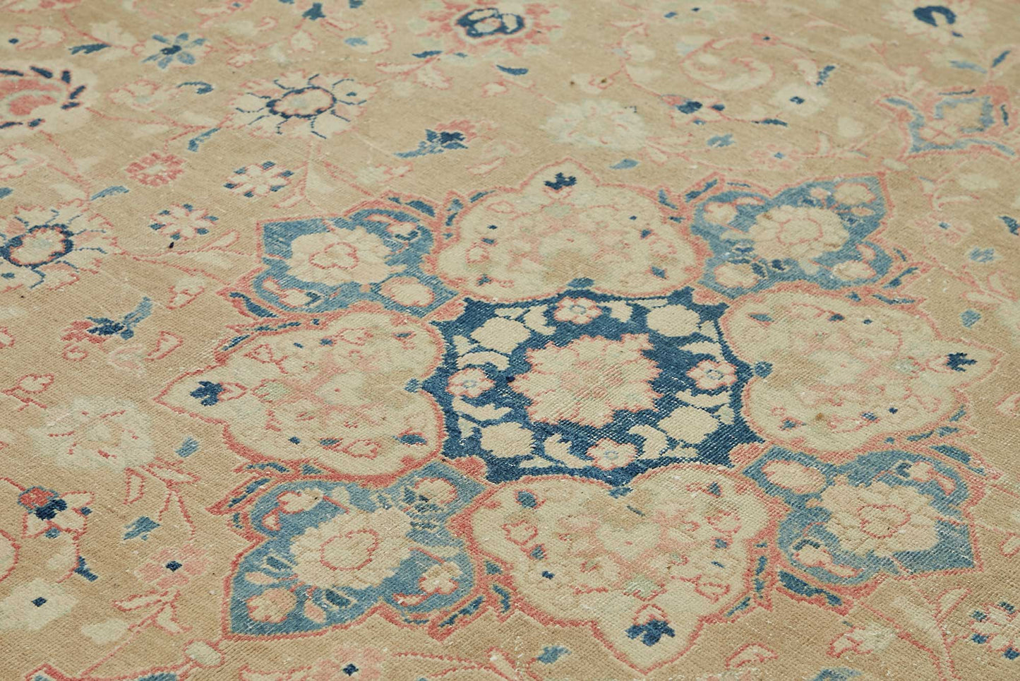 9x13 Beige Vintage Large Area Rug - 49228