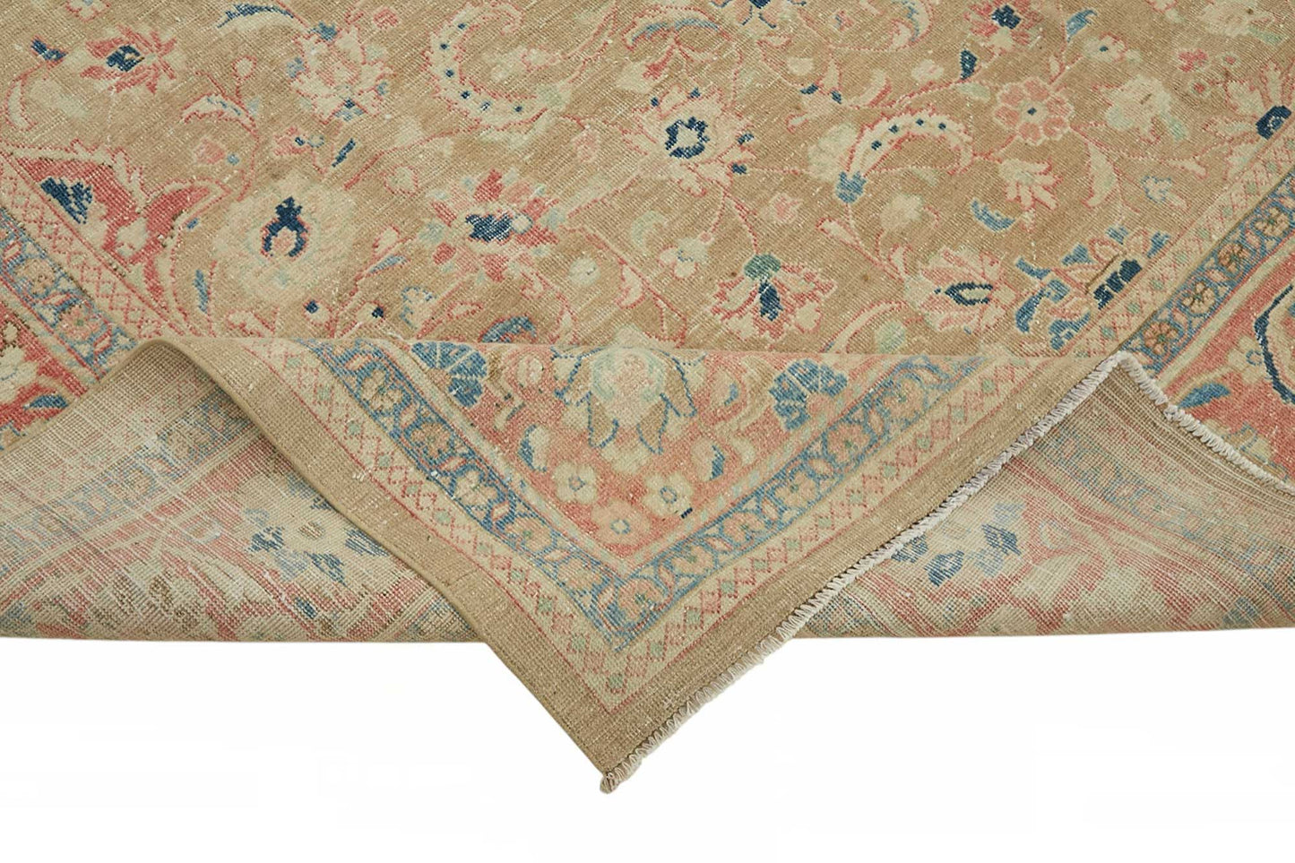 9x13 Beige Vintage Large Area Rug - 49228