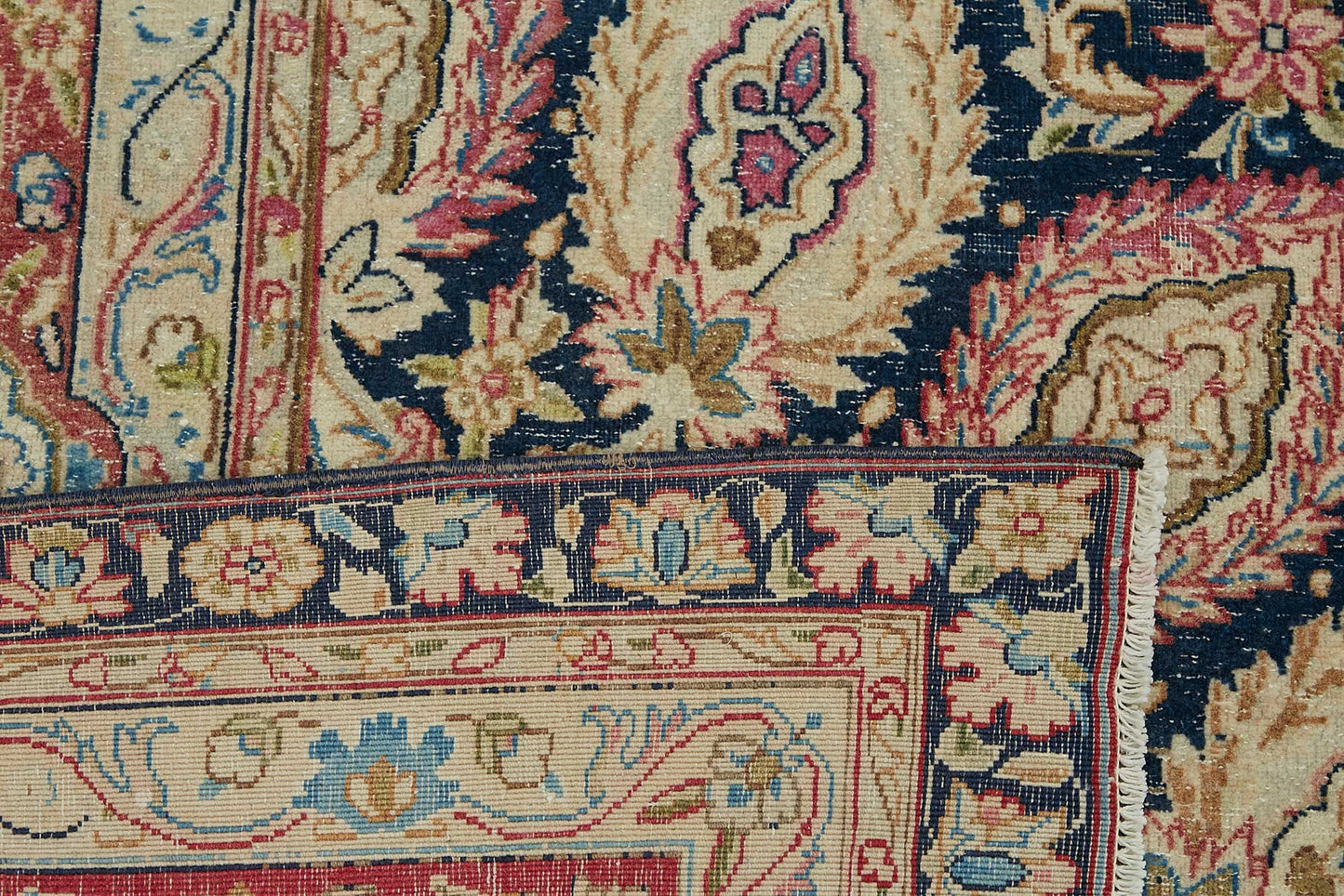 9x12 Beige Vintage Large Area Rug - 49229