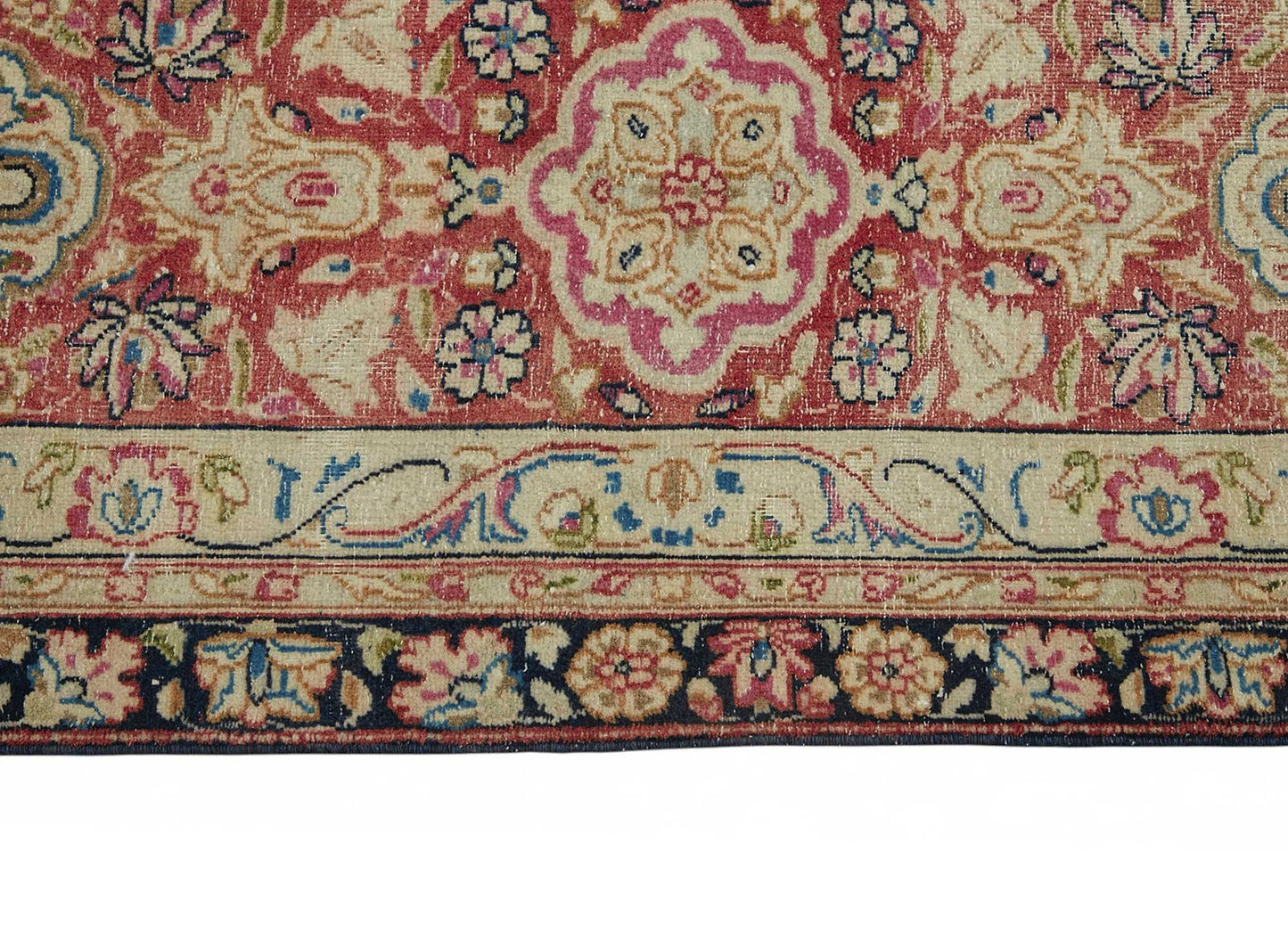 9x12 Beige Vintage Large Area Rug - 49229
