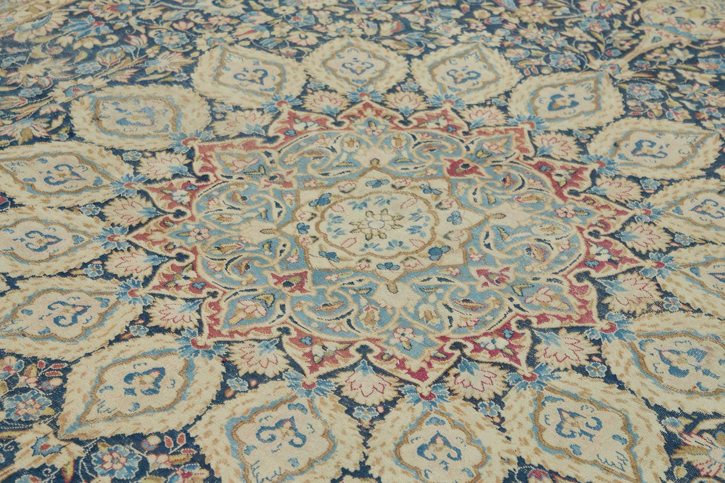 10x13 Beige Vintage Large Area Rug - 49230