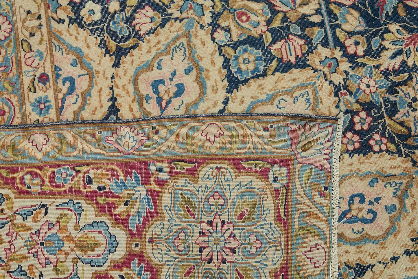 10x13 Beige Vintage Large Area Rug - 49230