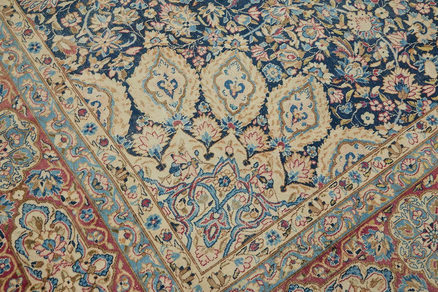 10x13 Beige Vintage Large Area Rug - 49230