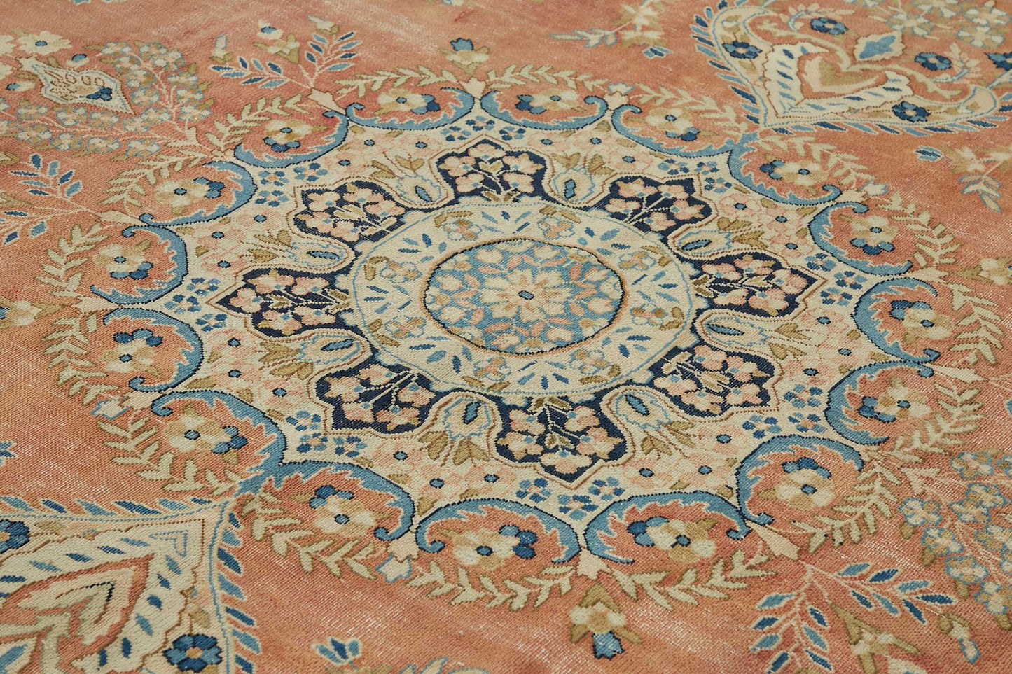 9x13 Beige Vintage Large Area Rug - 49233