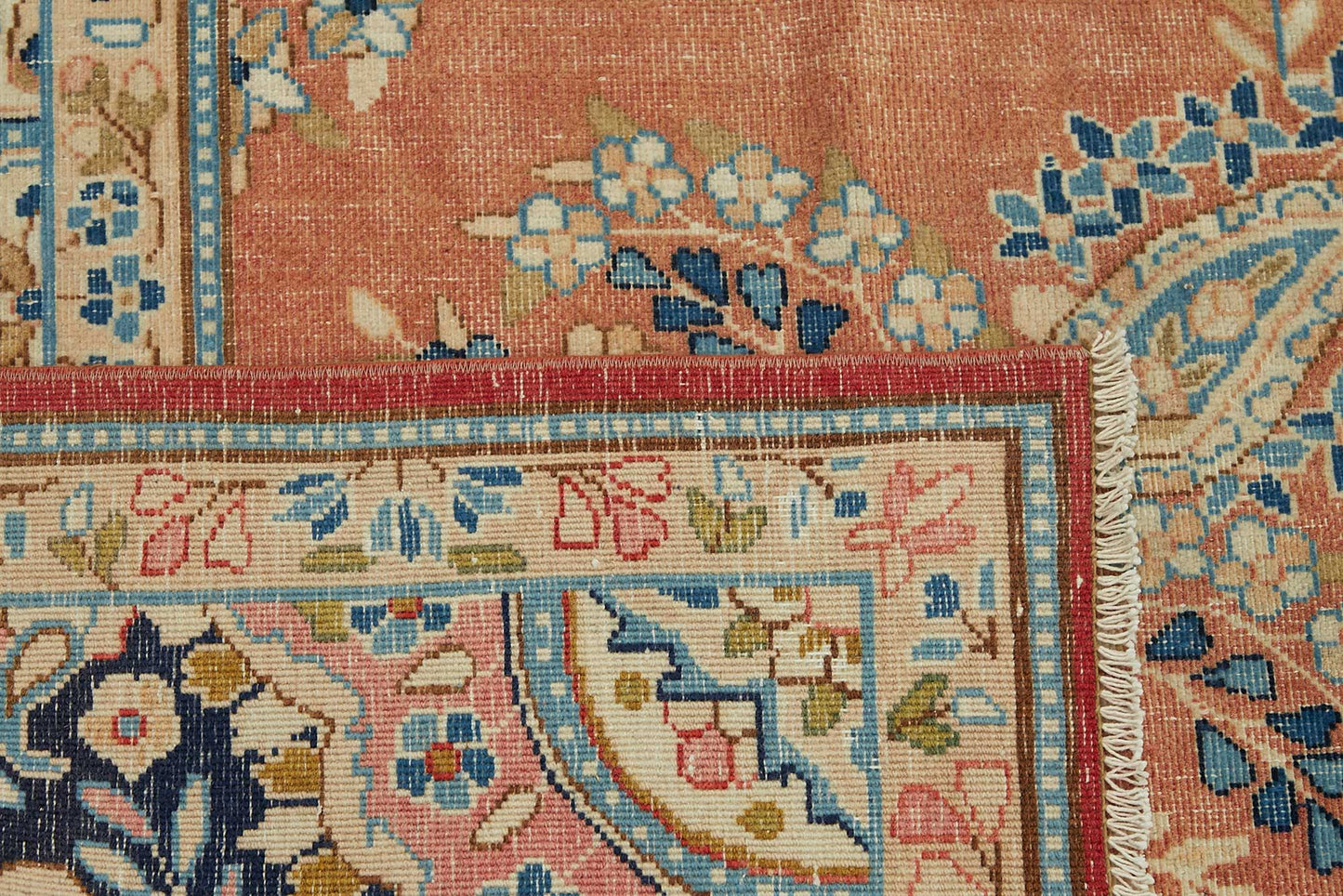 9x13 Beige Vintage Large Area Rug - 49233