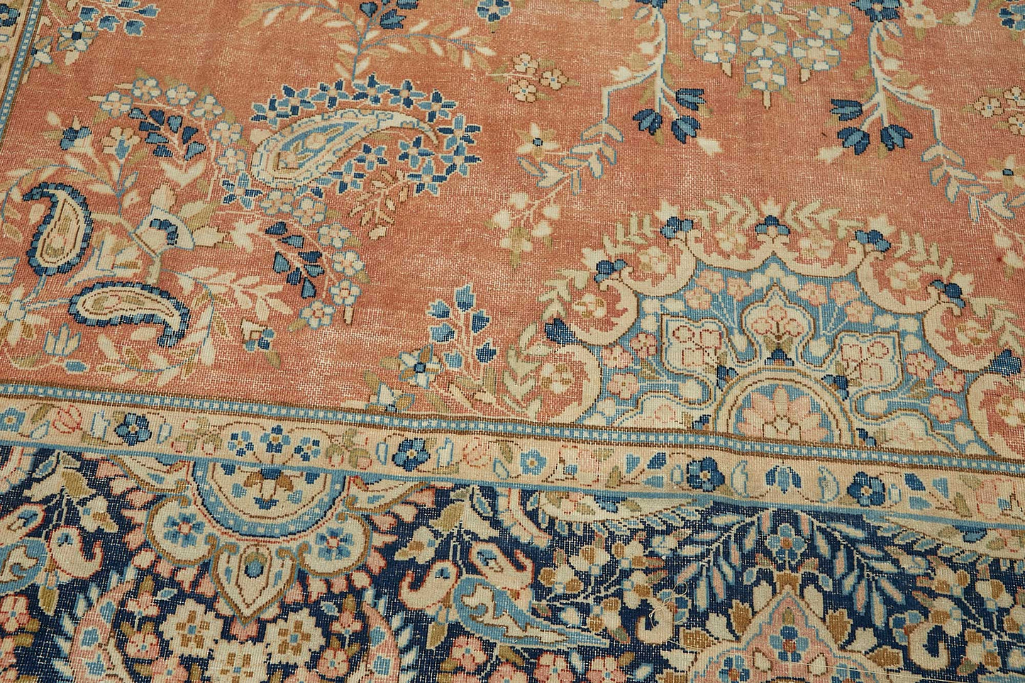 9x13 Beige Vintage Large Area Rug - 49233