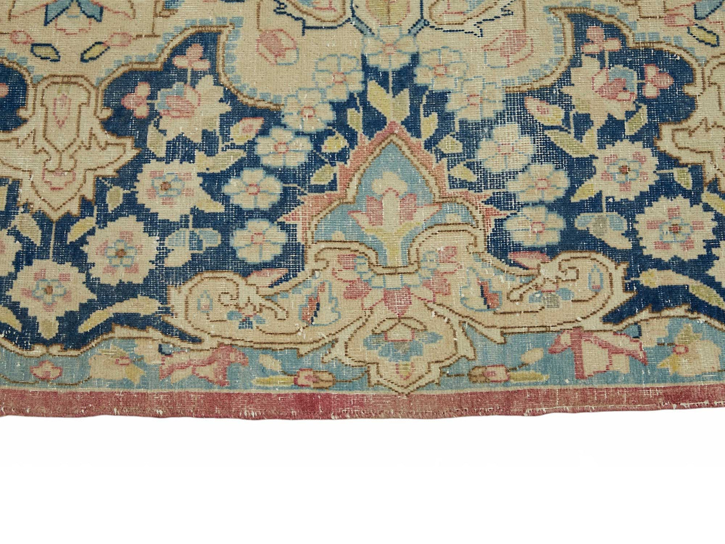 10x13 Beige Vintage Large Area Rug - 49236