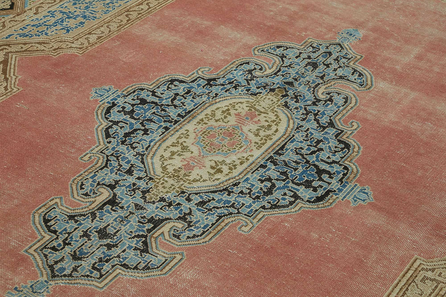 9x12 Beige Vintage Large Area Rug - 49237