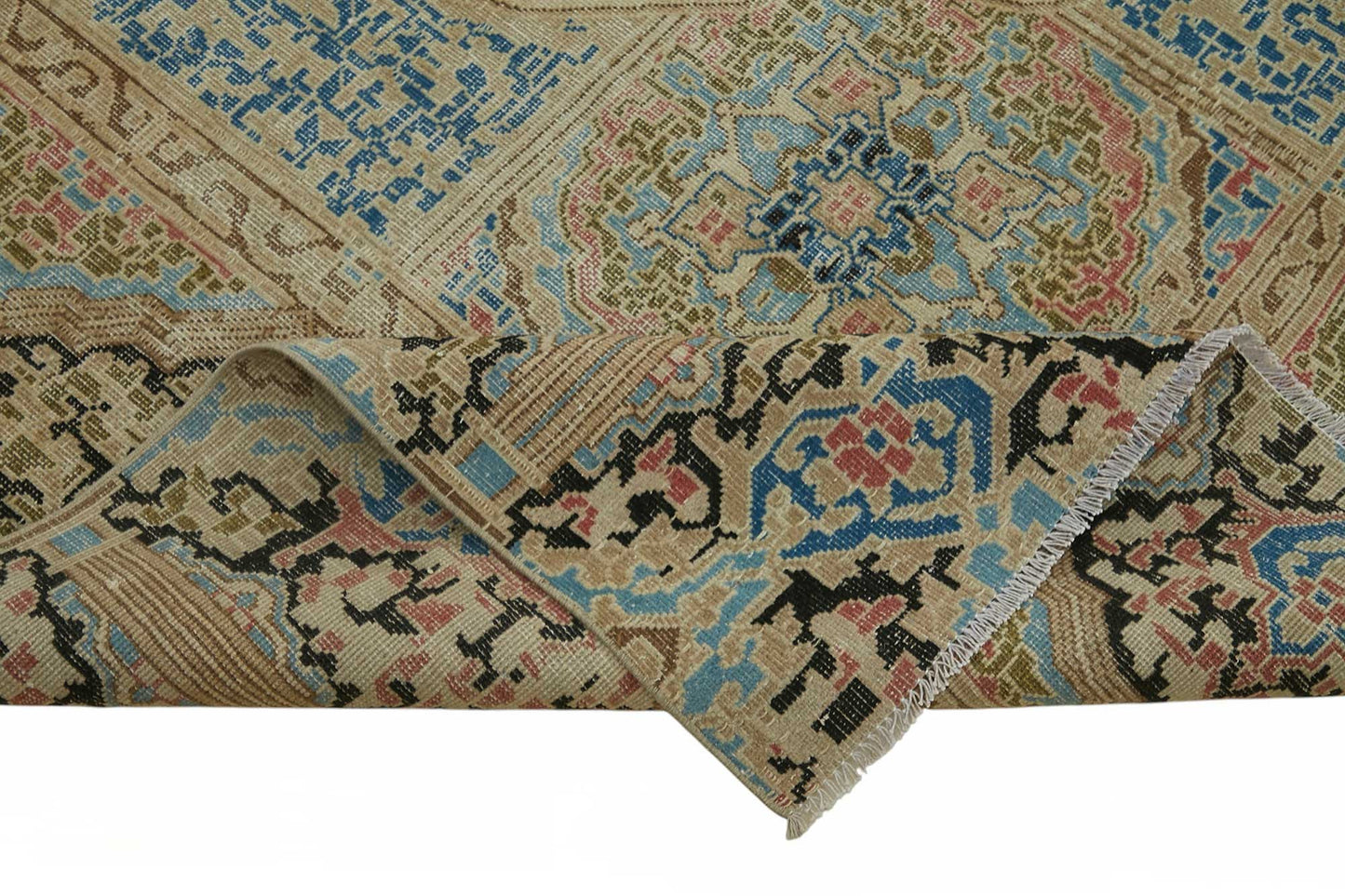 9x12 Beige Vintage Large Area Rug - 49237