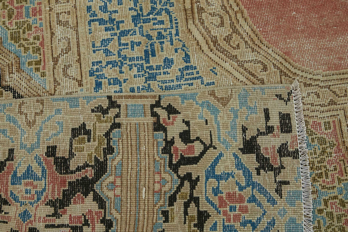 9x12 Beige Vintage Large Area Rug - 49237