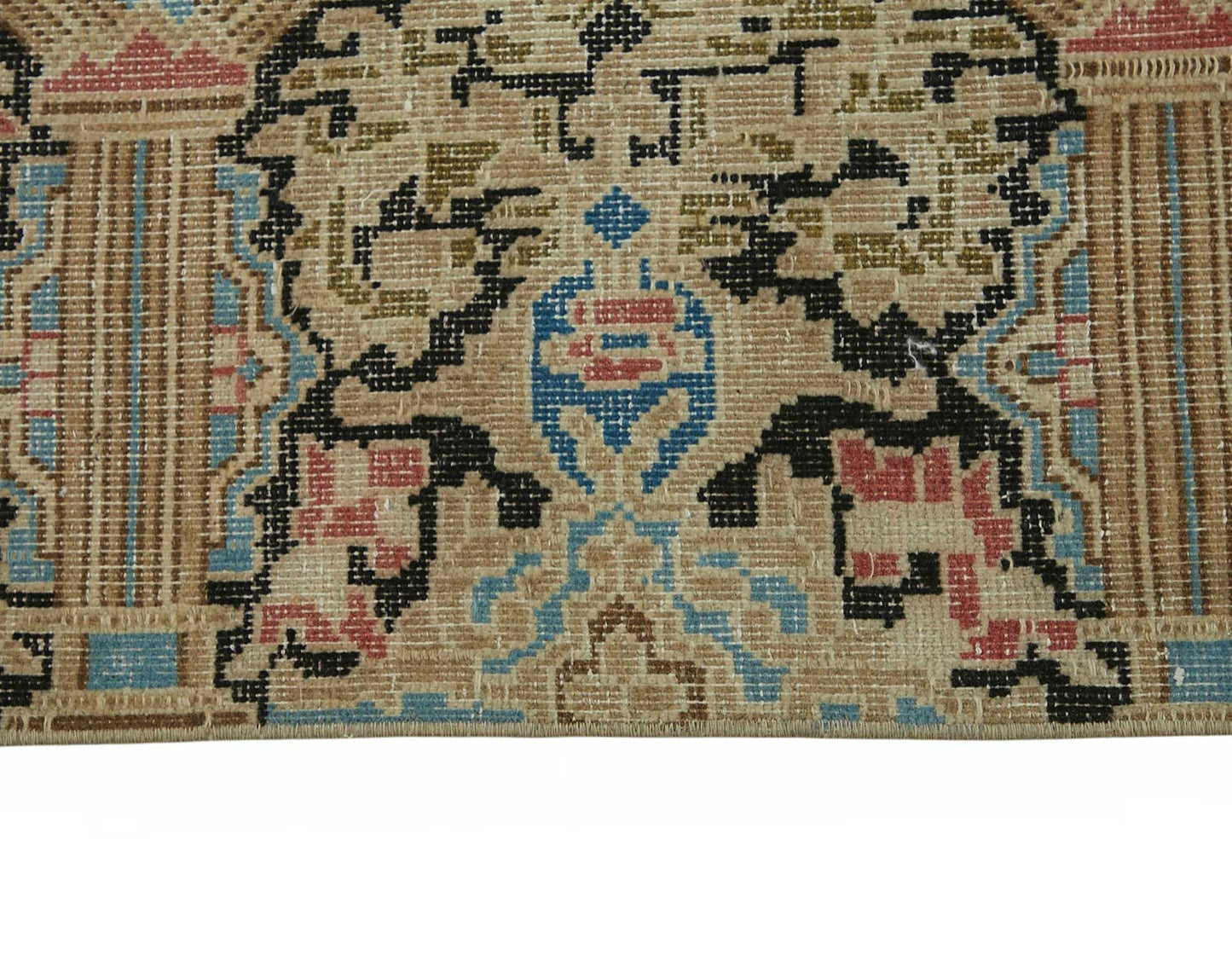 9x12 Beige Vintage Large Area Rug - 49237