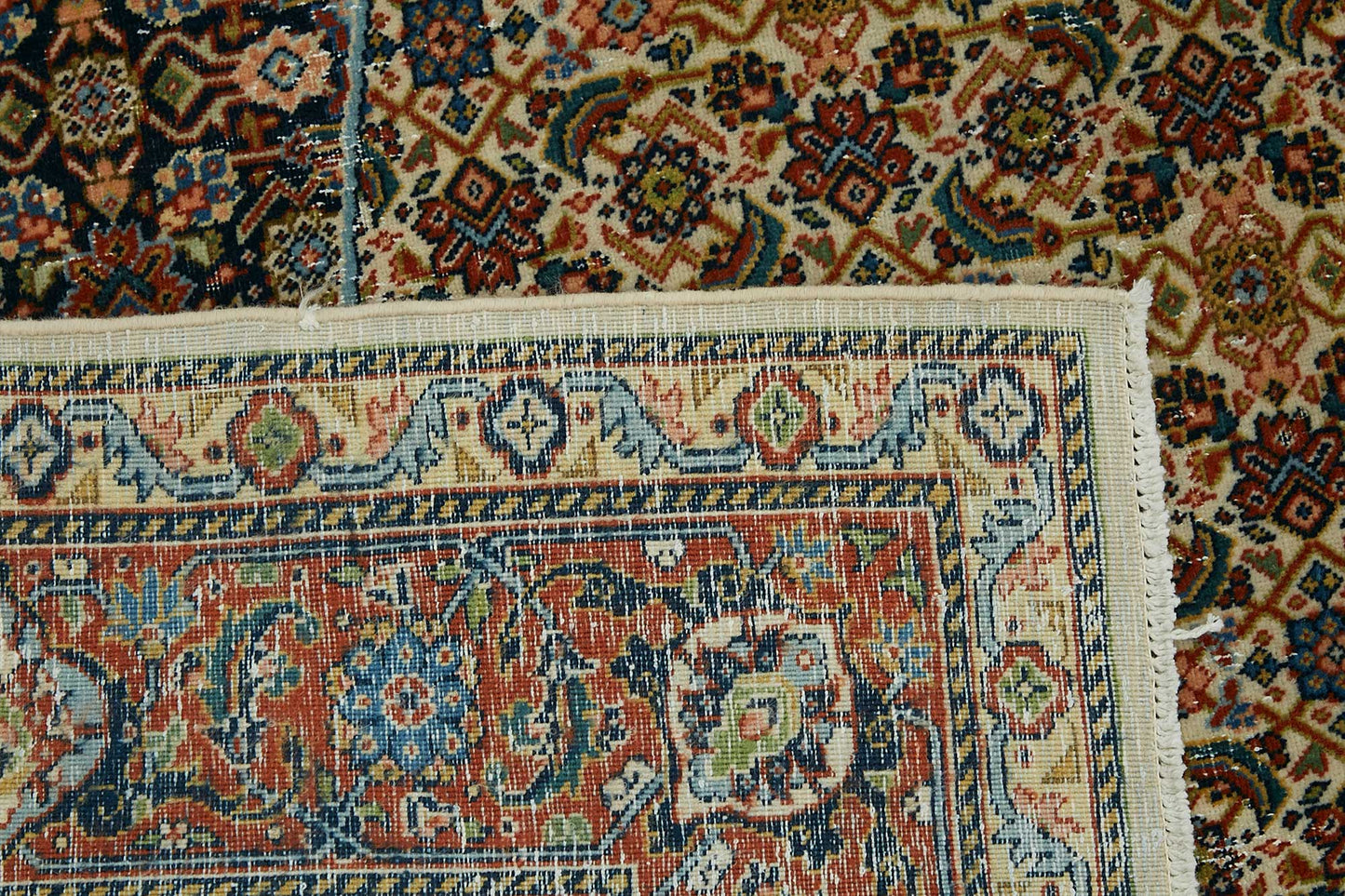 6x10 Beige Vintage Large Area Rug - 49240