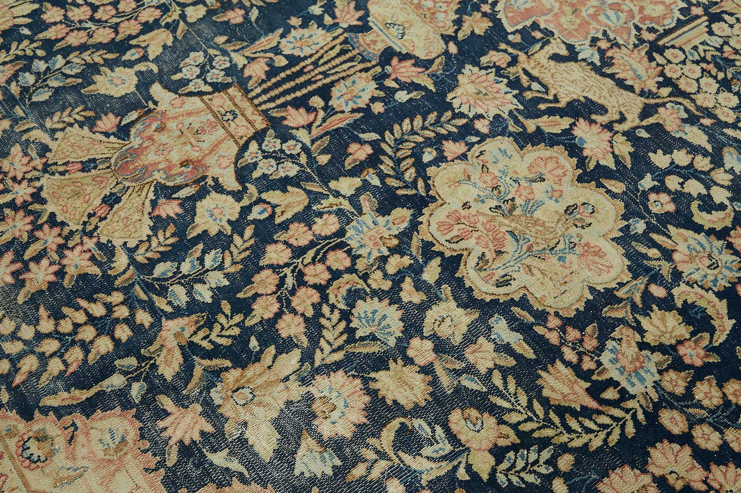 9x11 Beige Vintage Large Area Rug - 49241