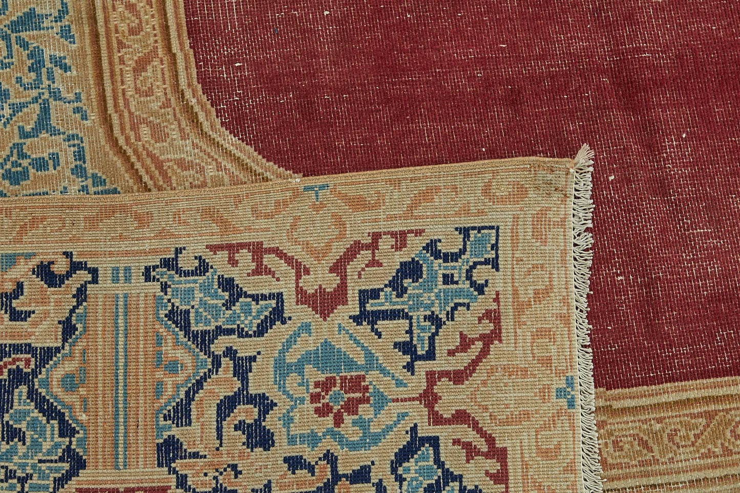 8x10 Beige Vintage Large Area Rug - 49242