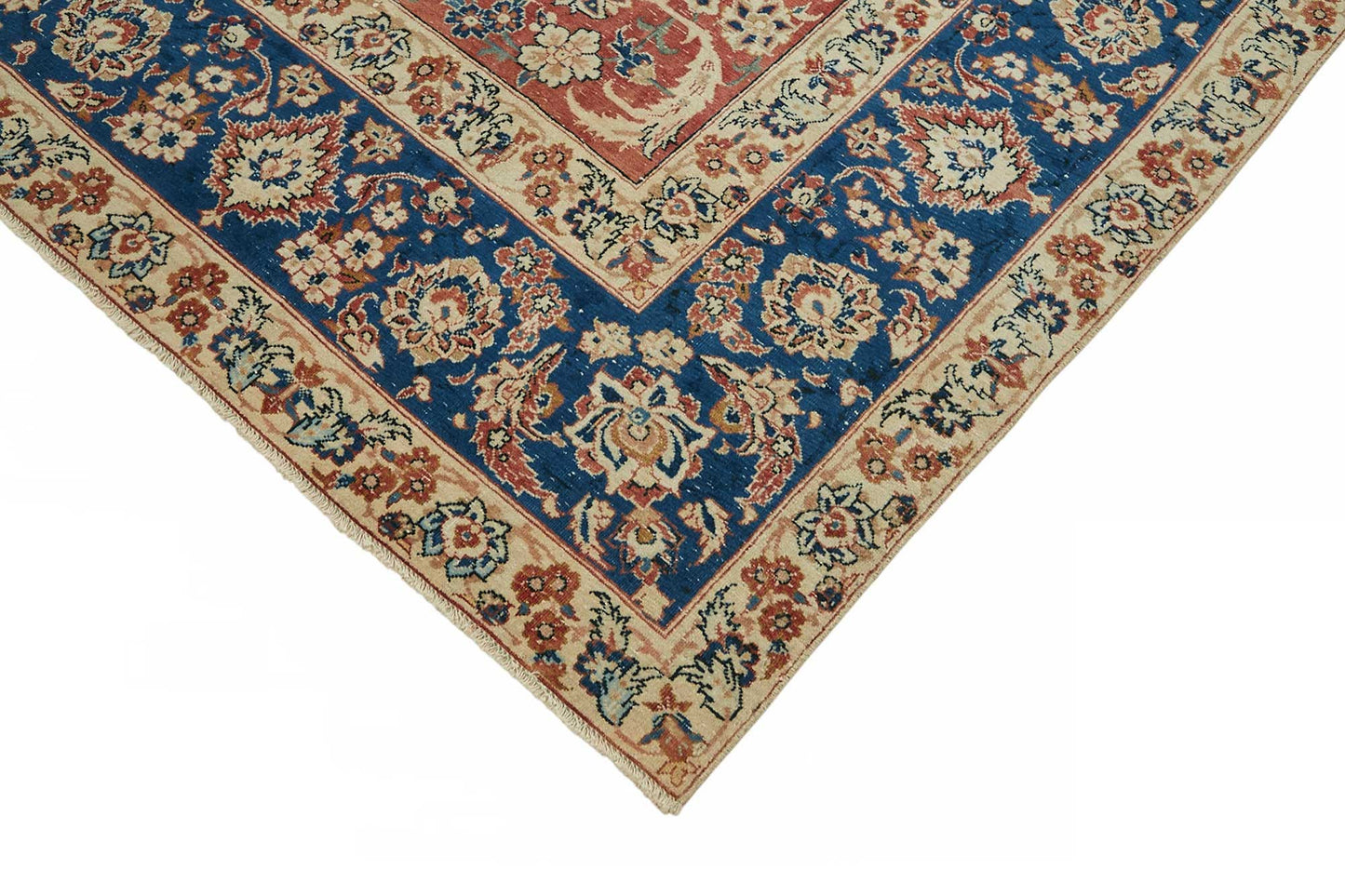 8x12 Beige Vintage Large Area Rug - 49244