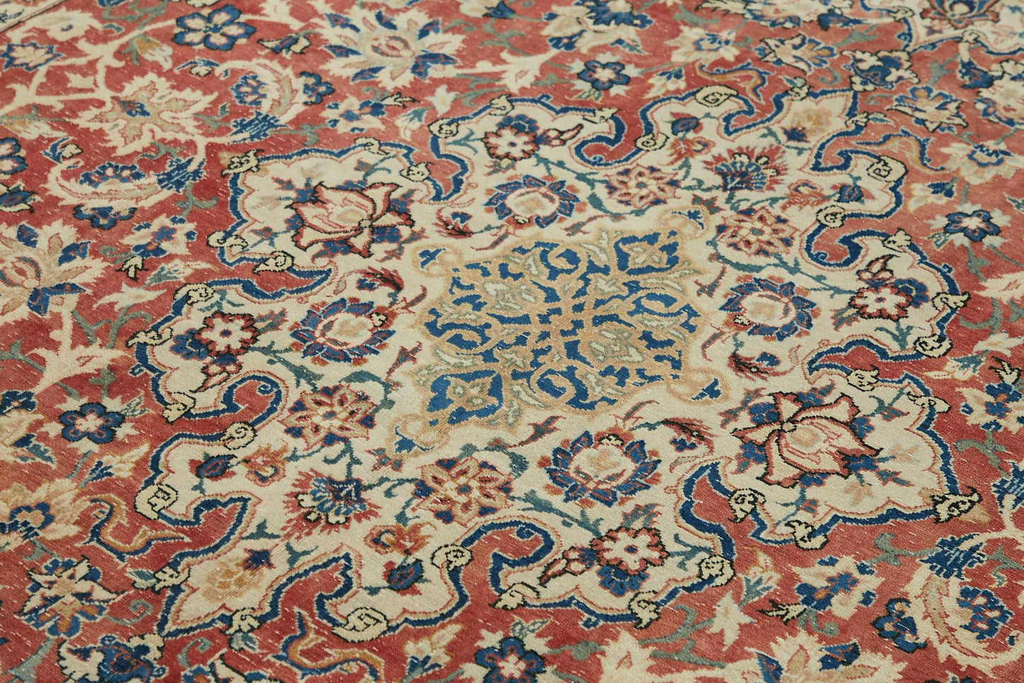 8x12 Beige Vintage Large Area Rug - 49244