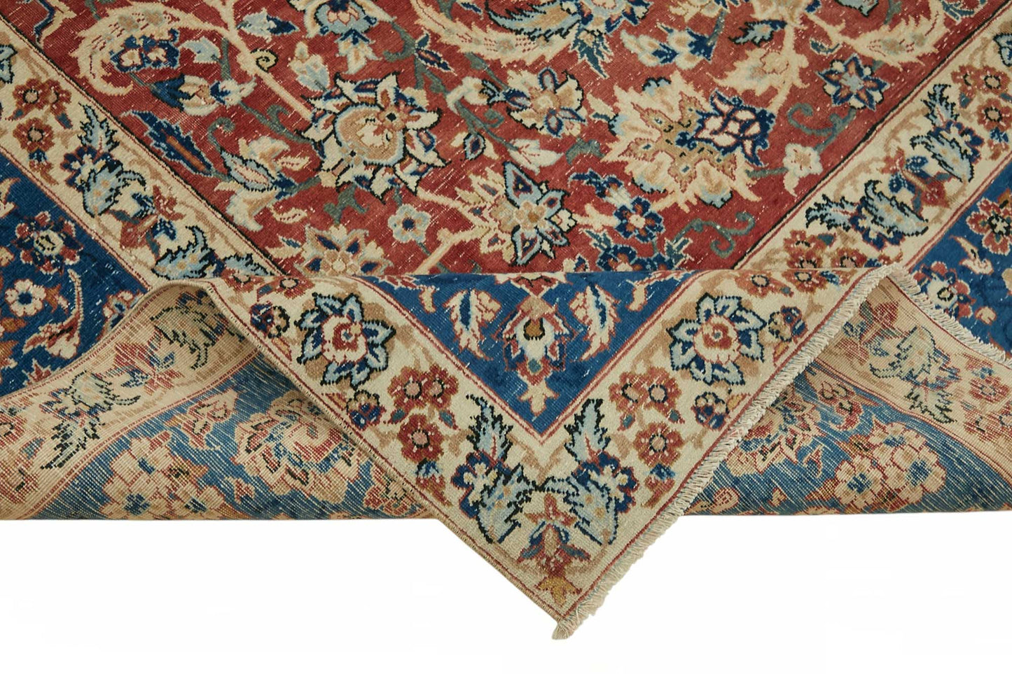 8x12 Beige Vintage Large Area Rug - 49244
