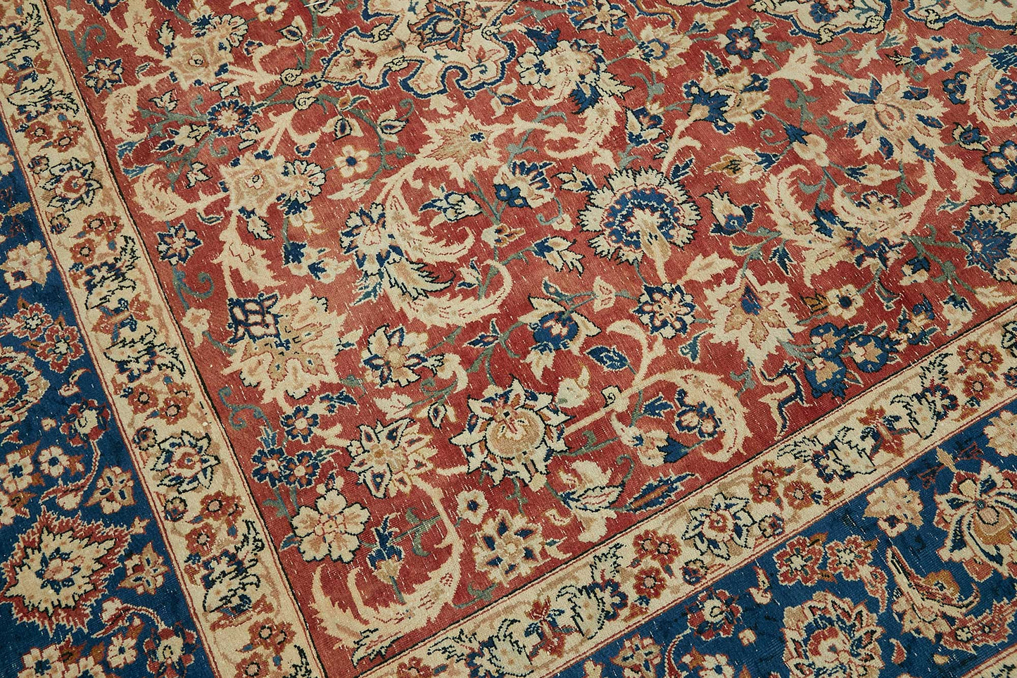8x12 Beige Vintage Large Area Rug - 49244