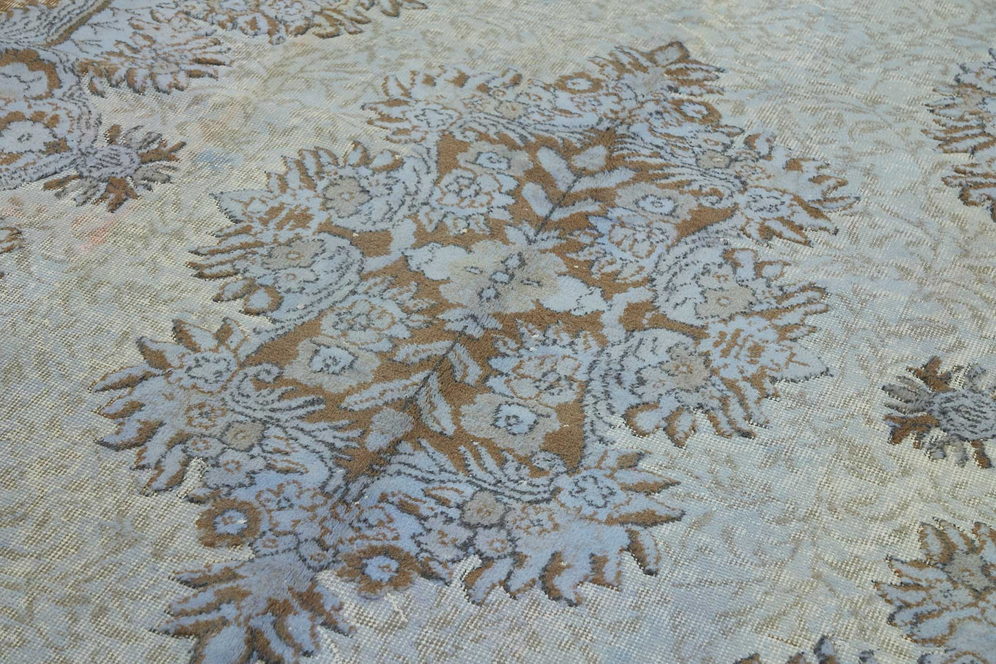 6x10 Blue Over-dyed Rug - 49283