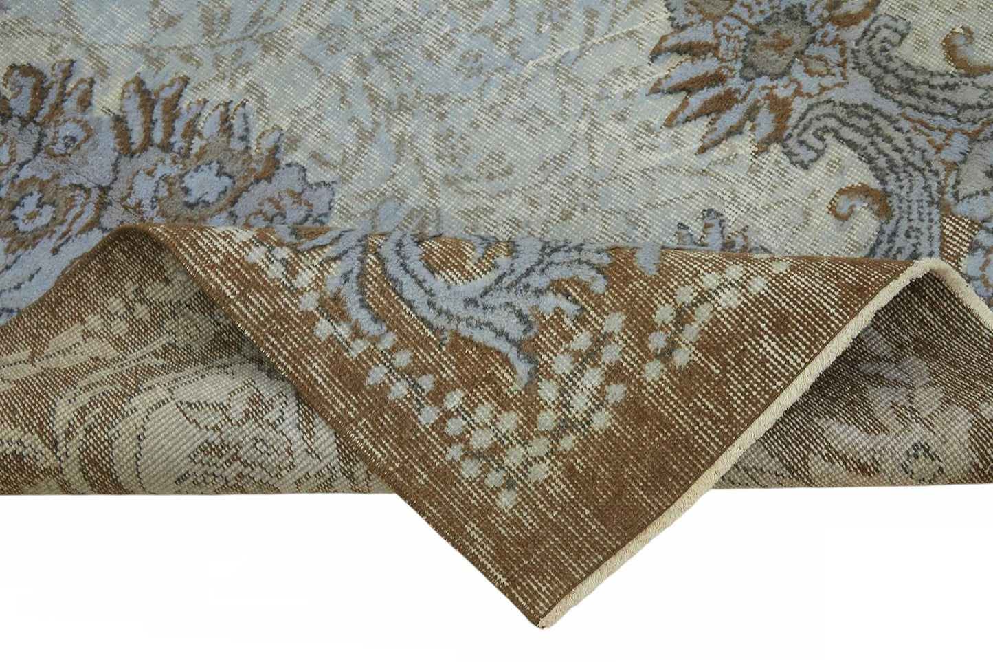 6x10 Blue Over-dyed Rug - 49283