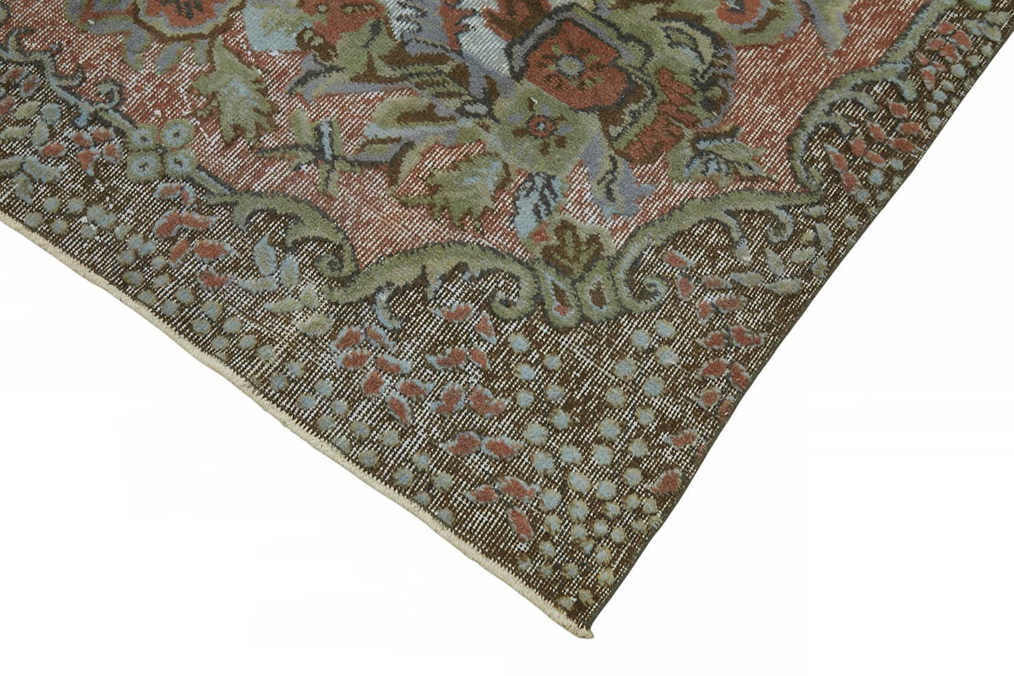 5x9 Grey Over-dyed Rug - 49284