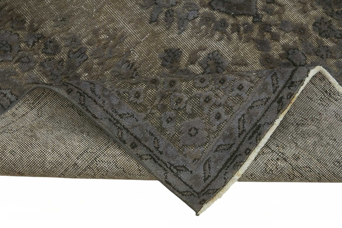 6x9 Grey Over-dyed Rug - 49286