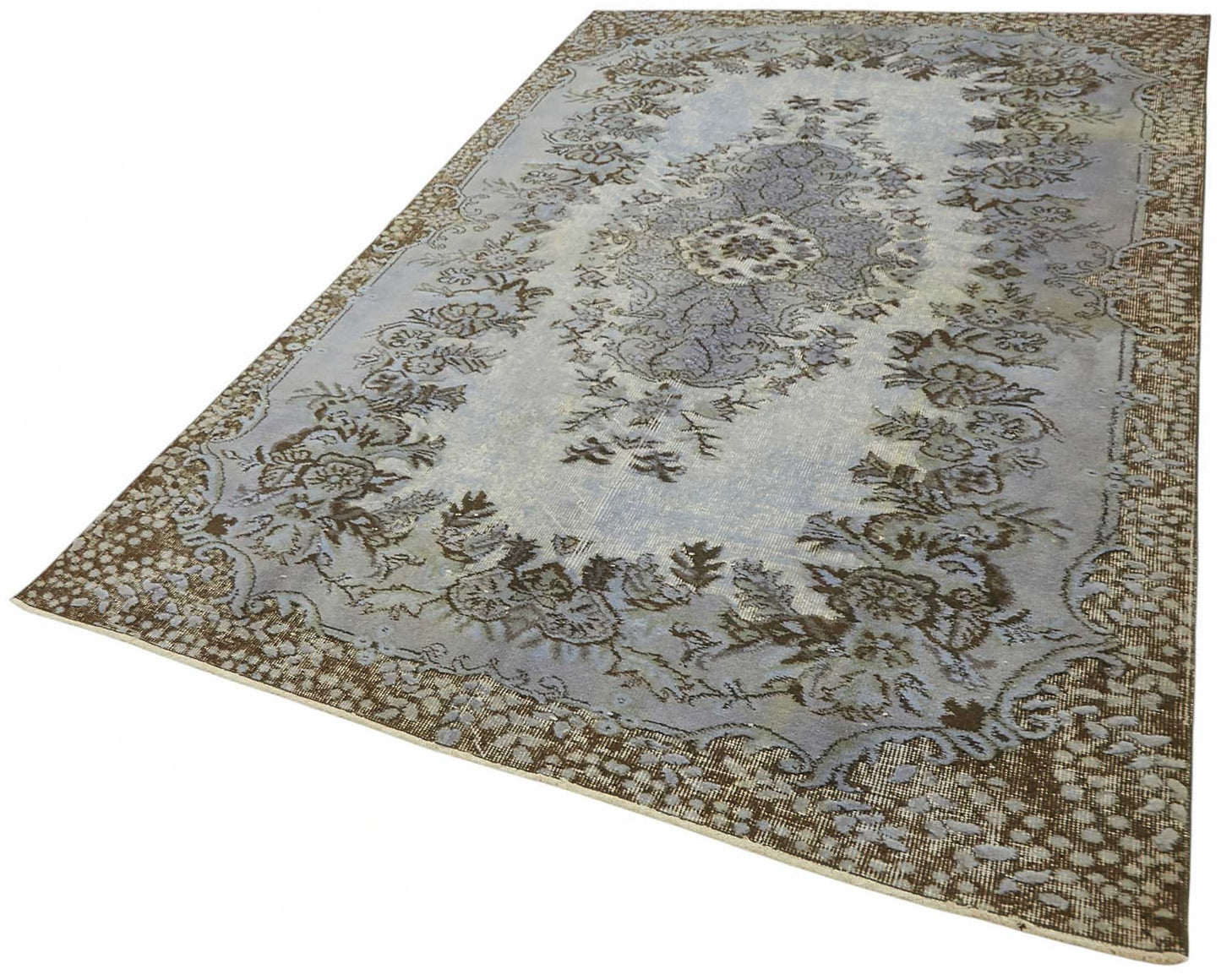 5x8 Grey Over-dyed Rug - 49287
