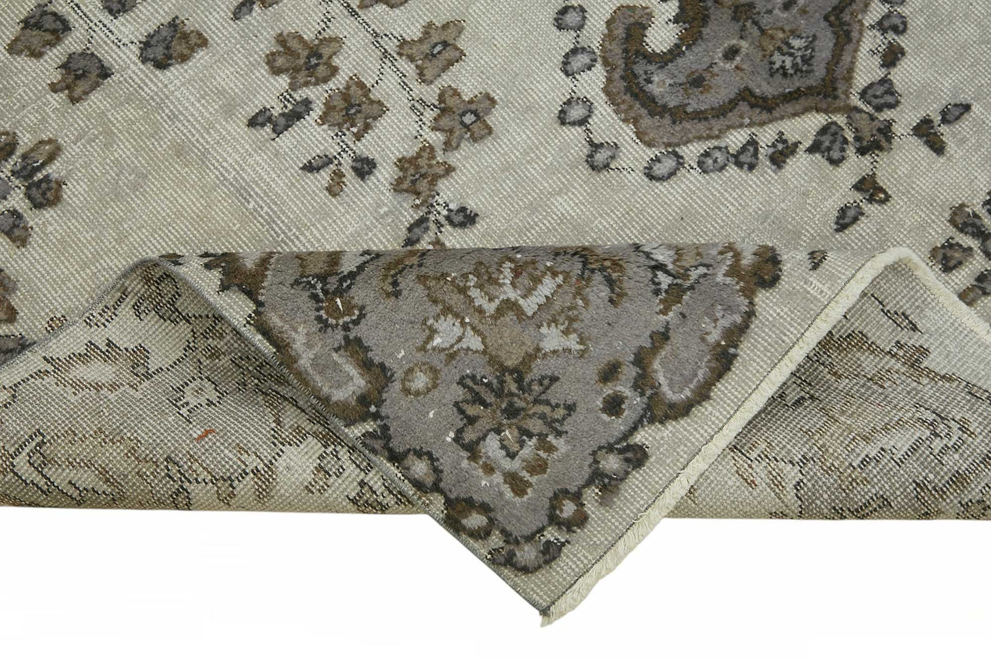 6x9 Grey Over-dyed Rug - 49288
