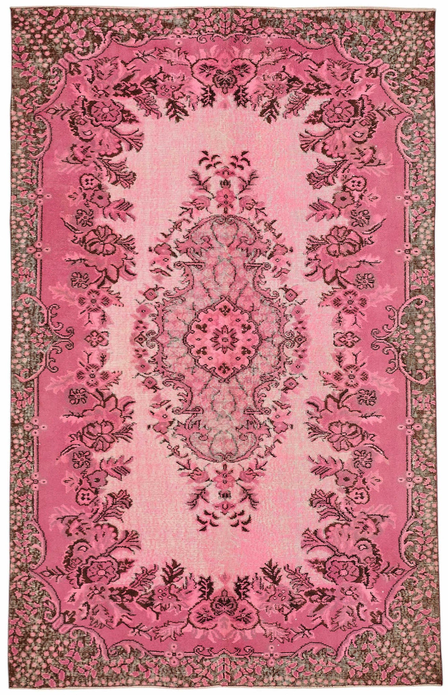 6x9 Pink Over-dyed Rug - 49297
