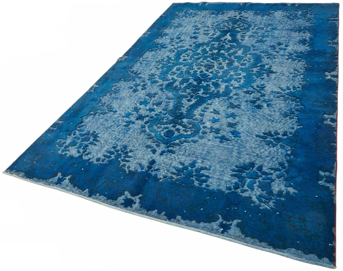 6x10 Blue Over-dyed Rug - 49302