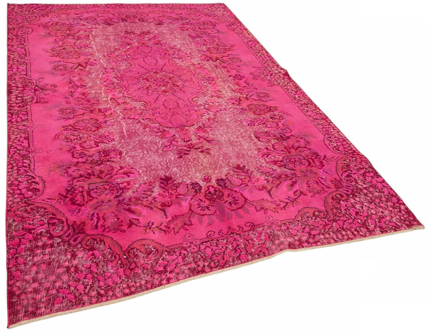 6x9 Pink Over-dyed Rug - 49303