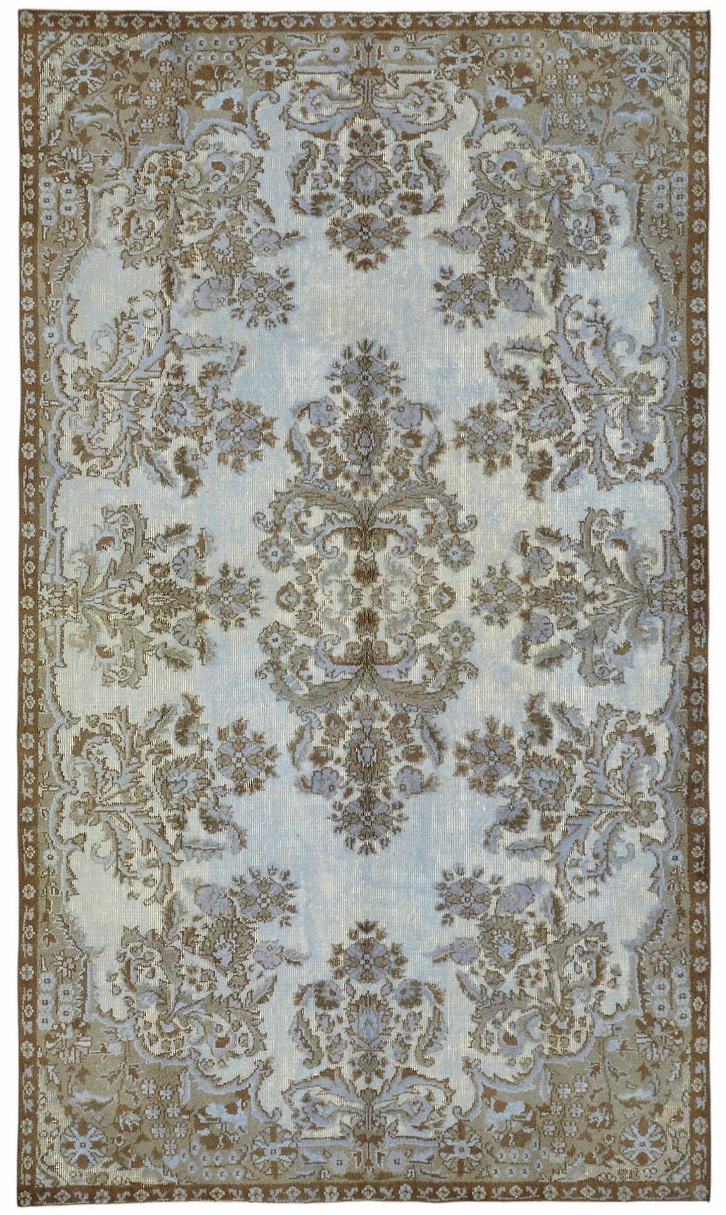 6x10 Blue Over-dyed Rug - 49309