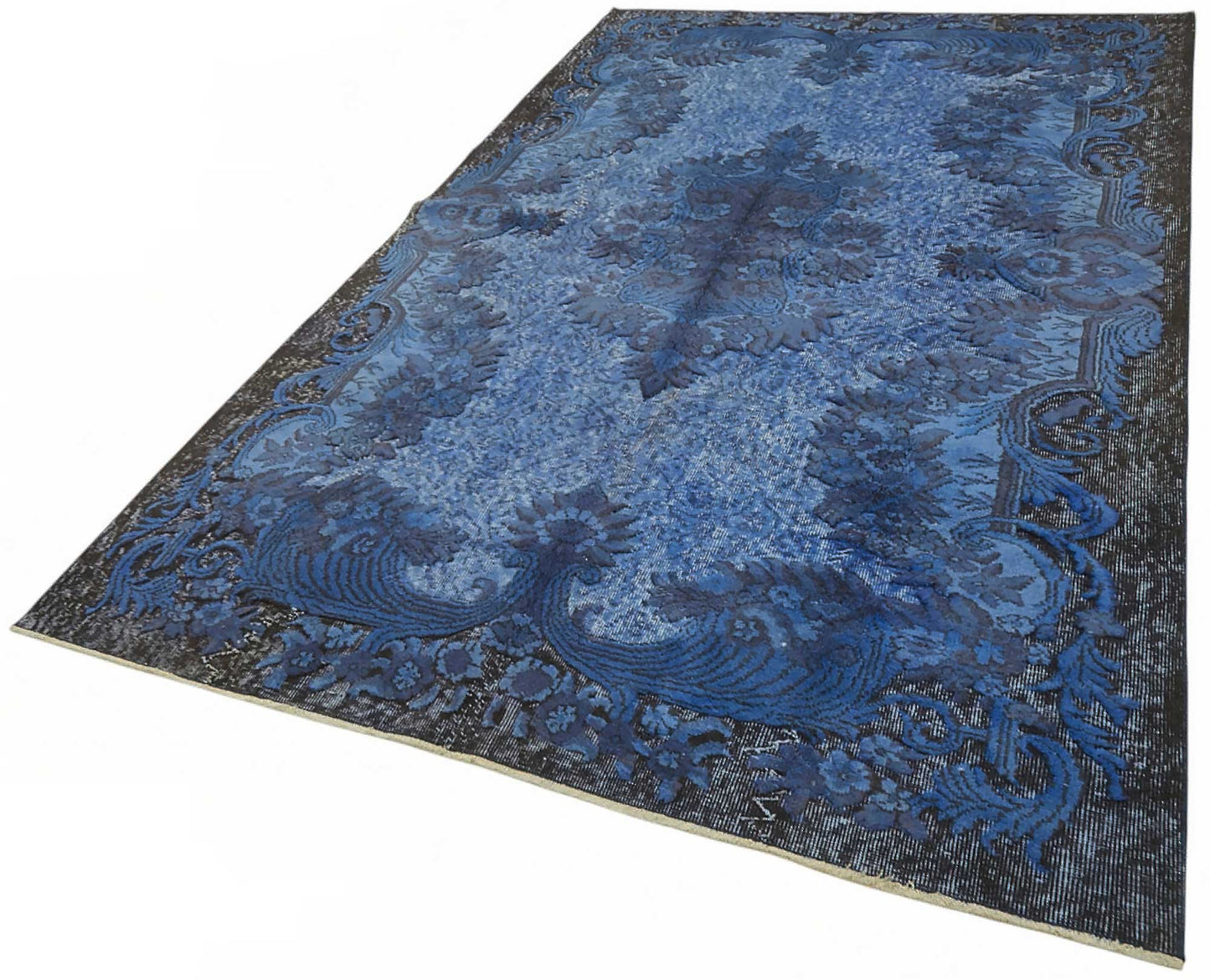5x9 Blue Over-dyed Rug - 49312