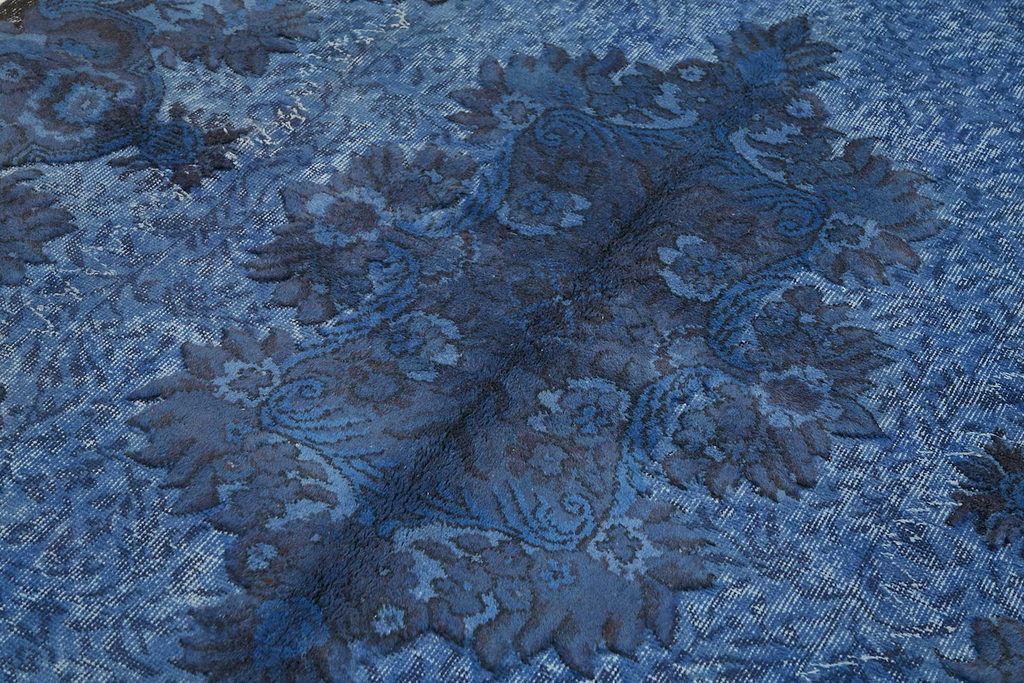 5x9 Blue Over-dyed Rug - 49312