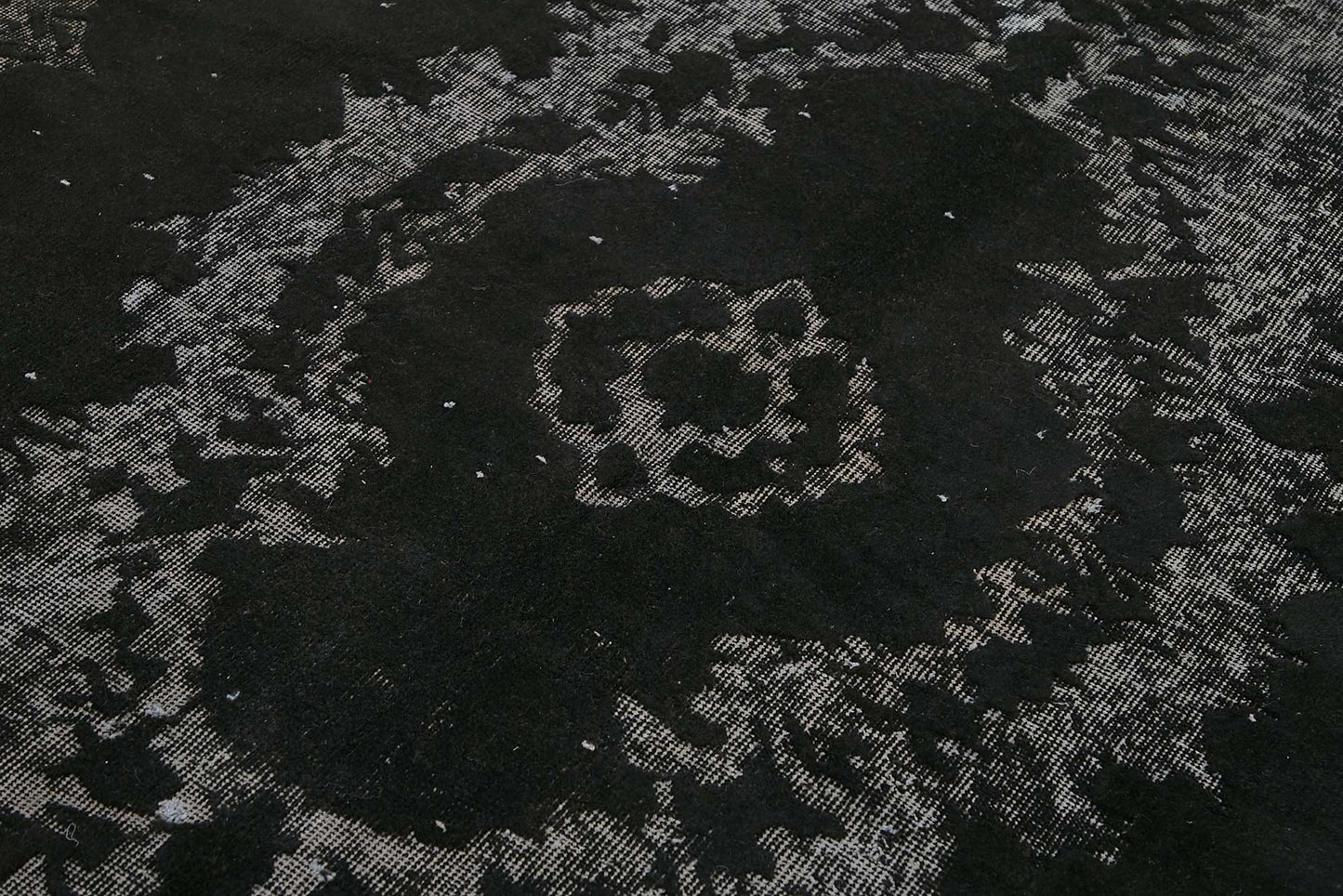 5x8 Black Over-dyed Rug - 49313