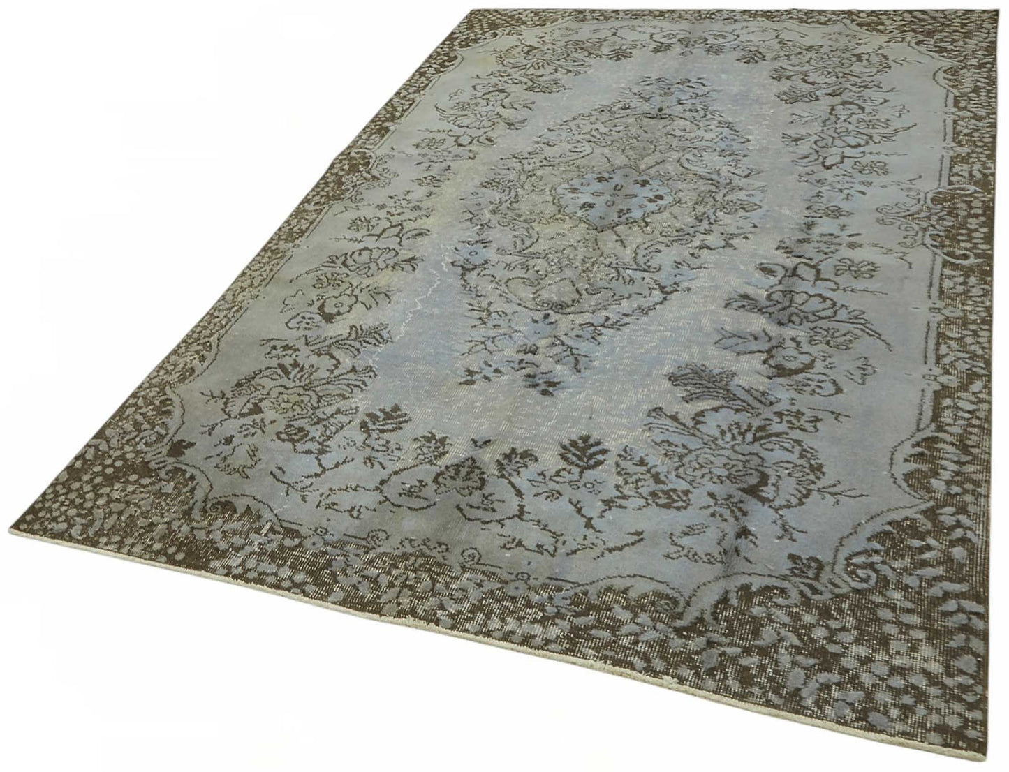 5x8 Grey Over-dyed Rug - 49316