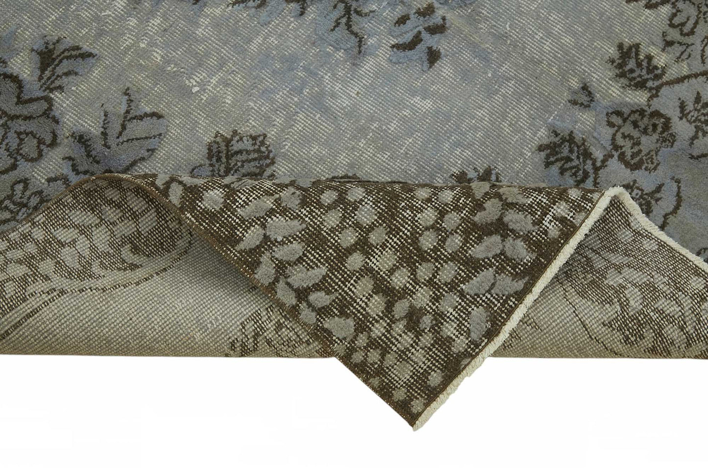 5x8 Grey Over-dyed Rug - 49316