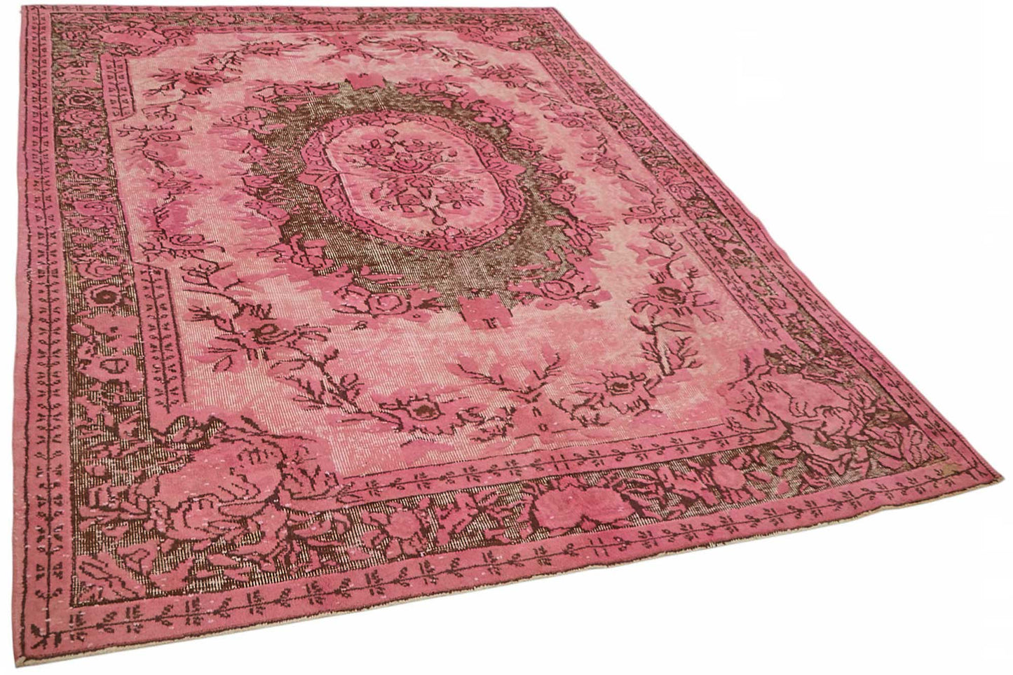 6x9 Pink Over-dyed Rug - 49317