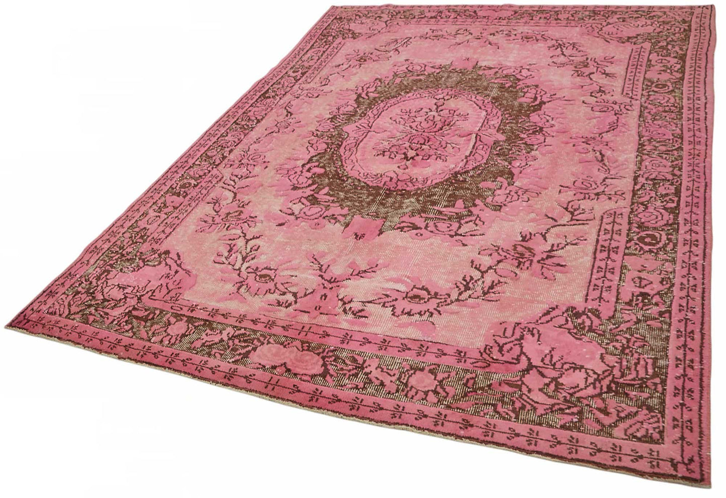 6x9 Pink Over-dyed Rug - 49317