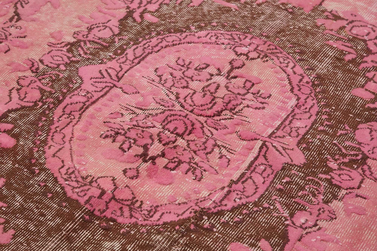 6x9 Pink Over-dyed Rug - 49317