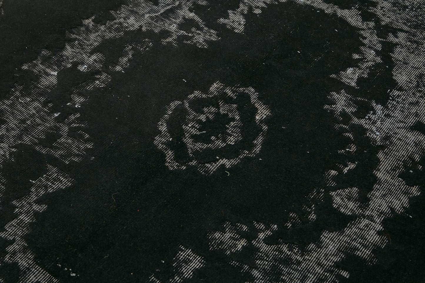 5x8 Black Over-dyed Rug - 49319