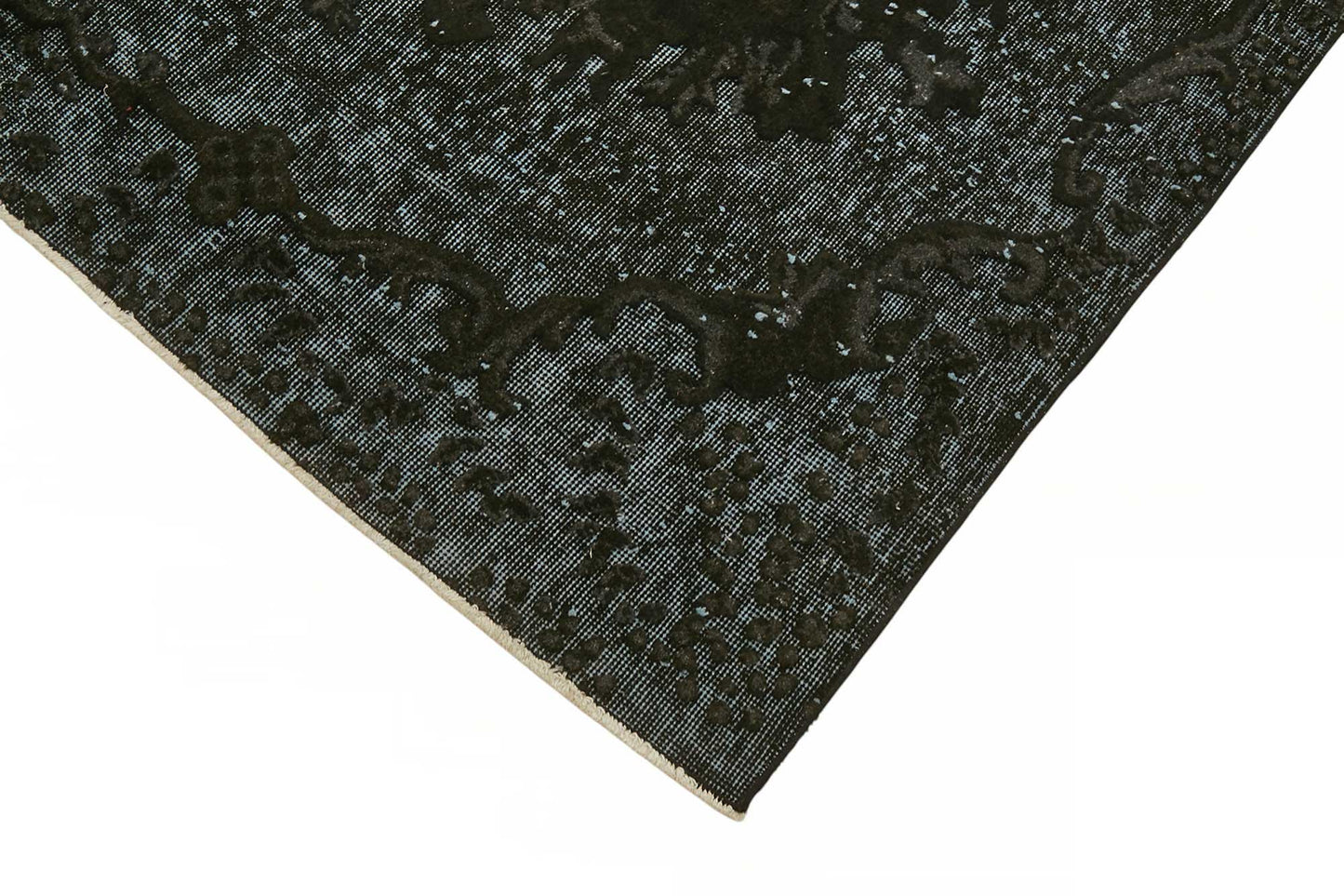 6x9 Black Over-dyed Rug - 49328