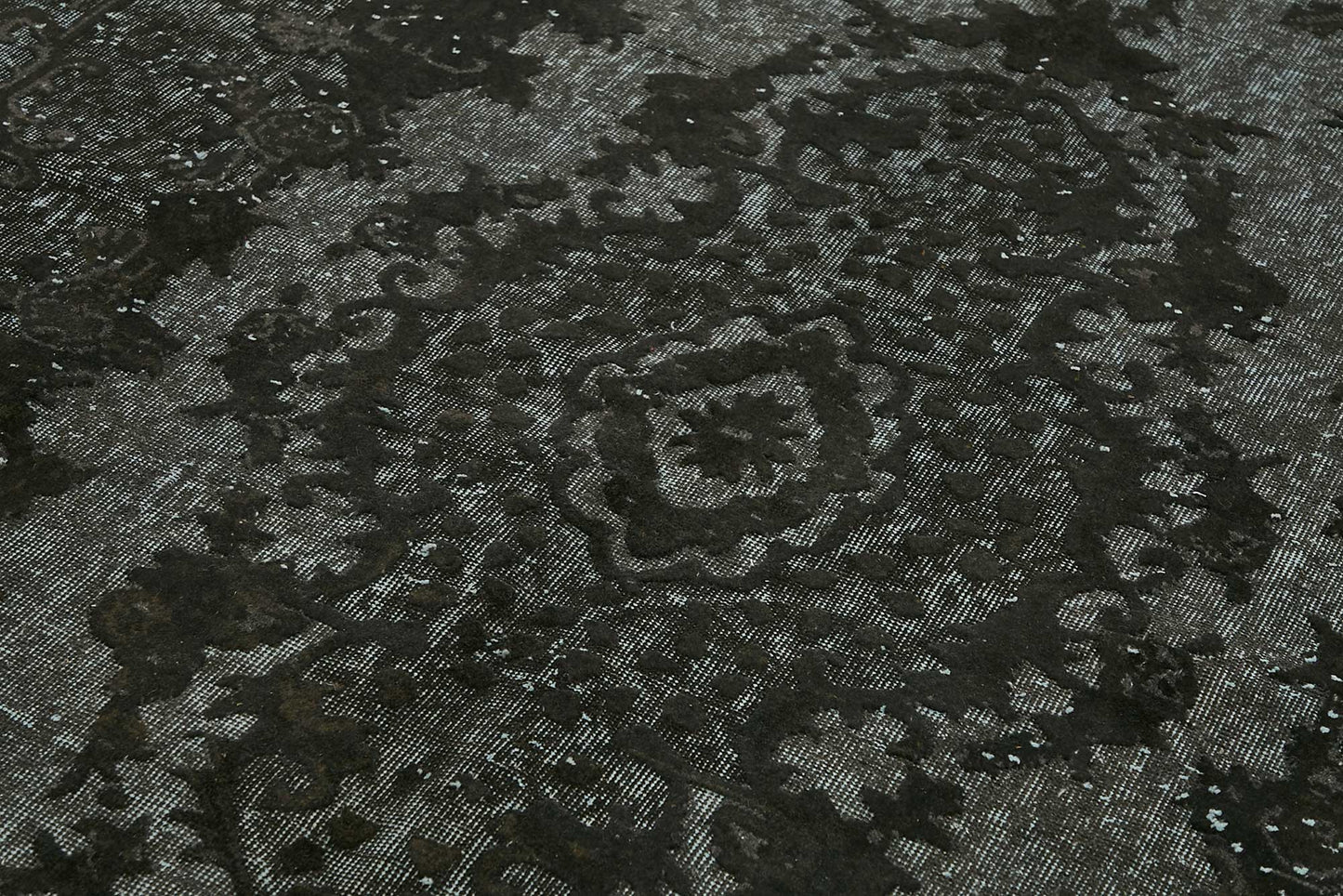 6x9 Black Over-dyed Rug - 49328