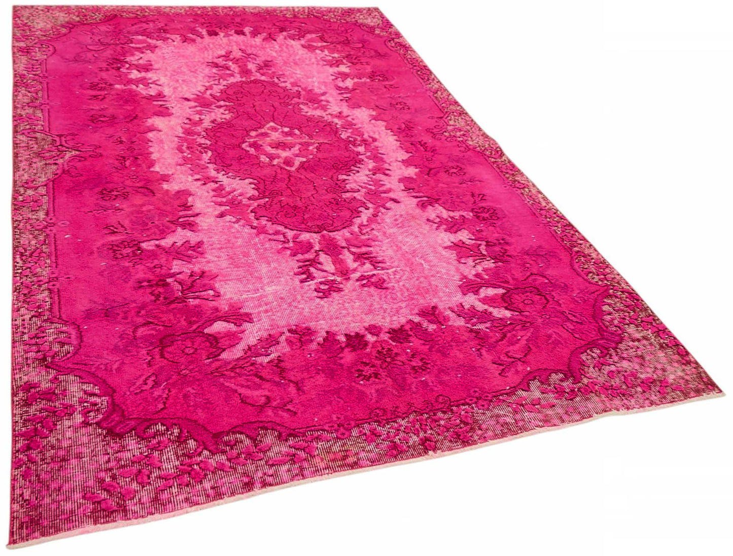 6x9 Pink Over-dyed Rug - 49329