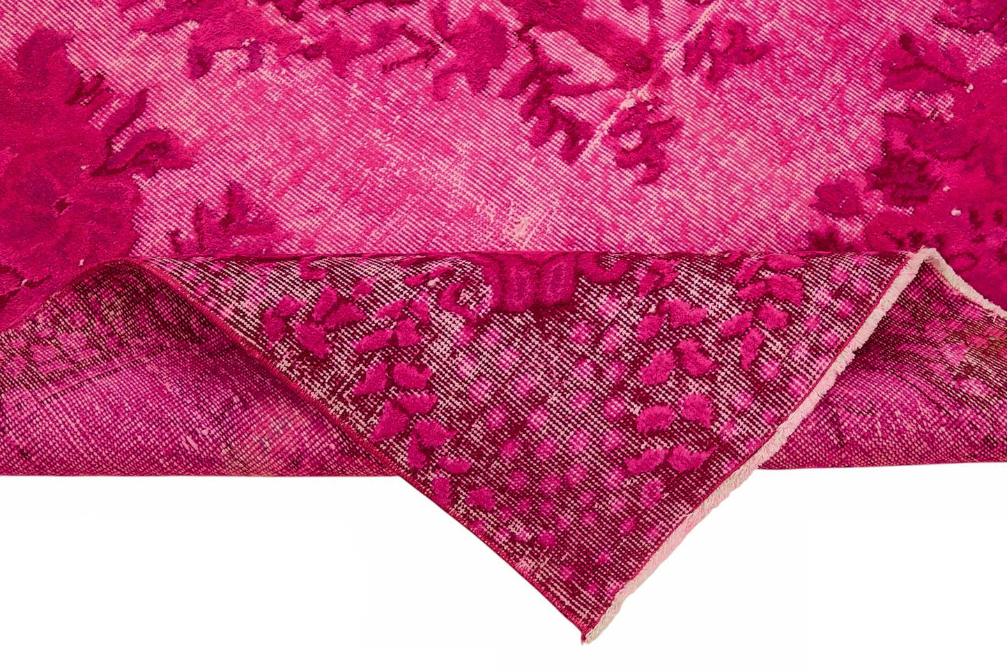 6x9 Pink Over-dyed Rug - 49329